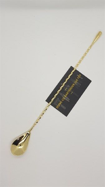  Barspoon Tear-Drop Gold 30Cm 