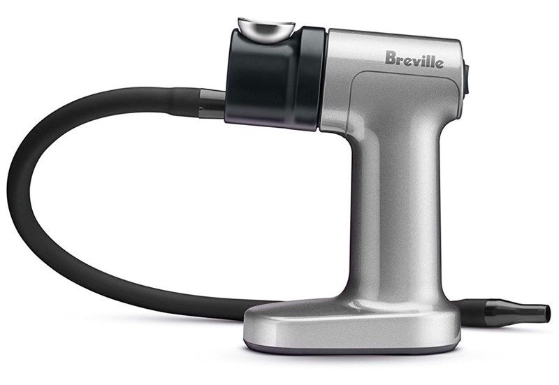  Breville The Smoking Gun Wood Smoke Infuser, Silver 