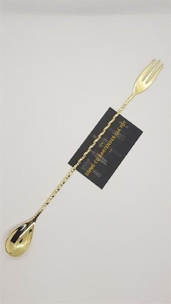  Barspoon Trident Gold 30Cm 