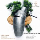  YiYi Cobler Shaker Hoa Văn Inox Nhám 