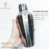  Yiyi Shaker Inox 510ml 