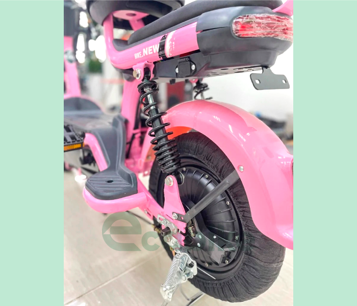 Xe đạp điện New X4 hồng