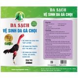  Da Sạch - Vệ Sinh Da Gà Chọi 