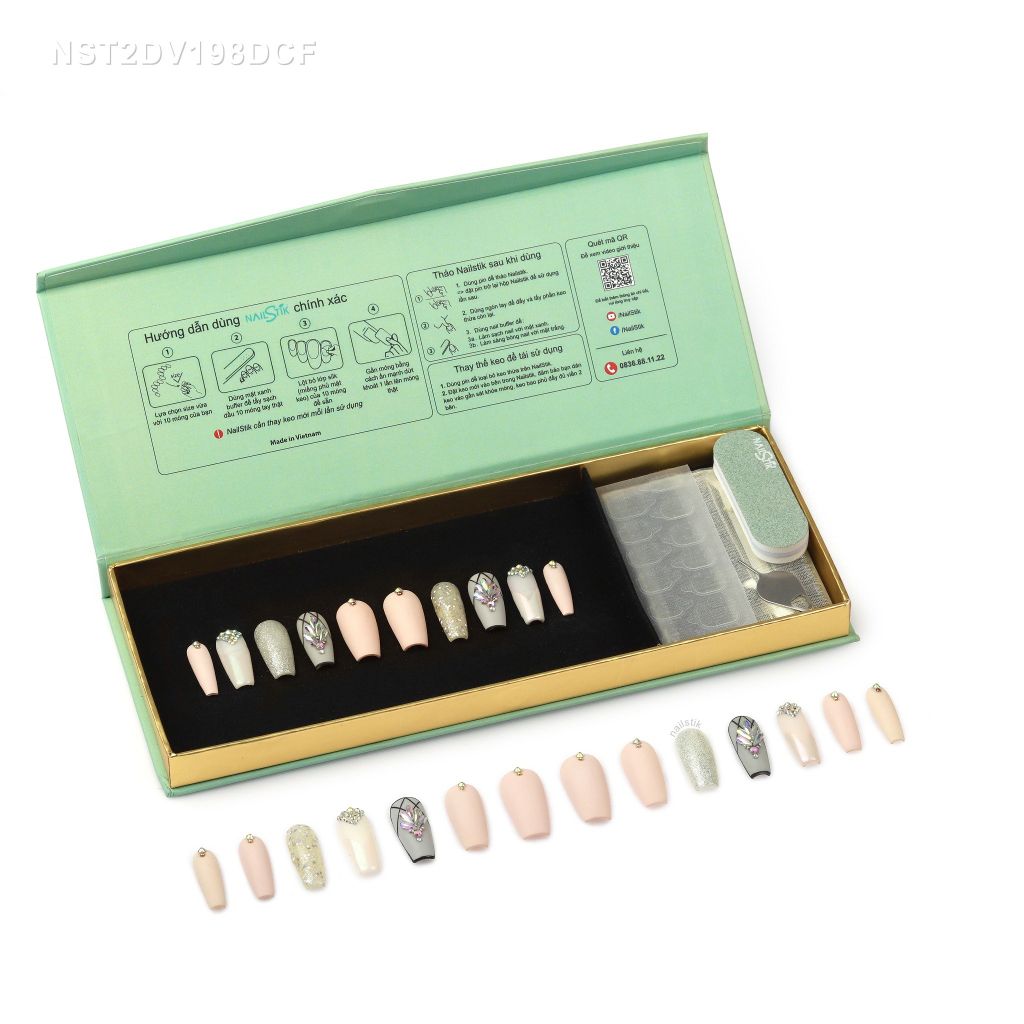 Móng Dán NailStik NST2DV198DCF