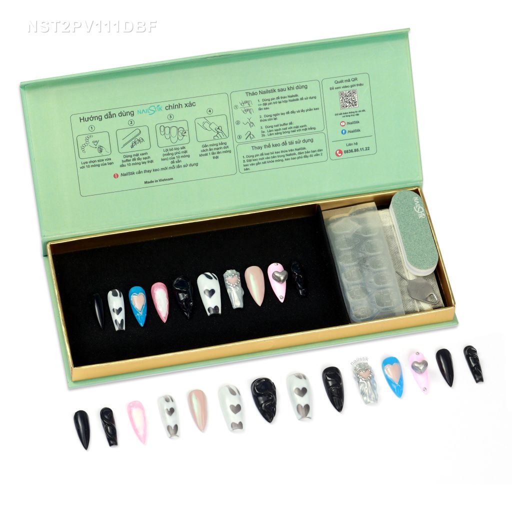 Móng Dán NailStik NST2PV111DBF