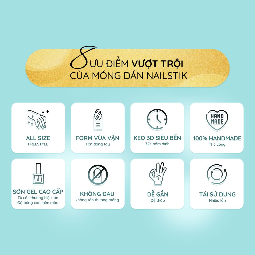 Móng Dán NailStik NST2PV049DBF