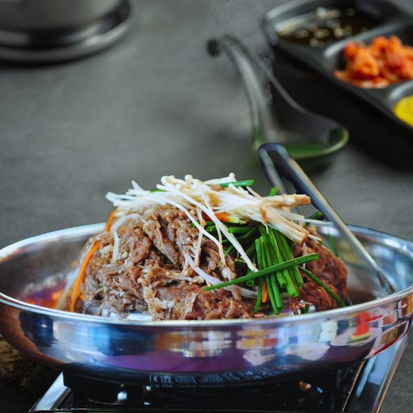 Thịt bò xào Bulgogi 사랑채불고기 Roast Beef – Cheong Hak Gol - No1 Korean Taste