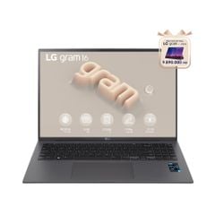 Laptop LG Gram 2023 16Z90R-G.AH76A5 (Core i7 1360P/ 16GB/ 512GB SSD/ Intel Iris Xe Graphics/ 16.0inch WQXGA/ Windows 11 Home/ Black)