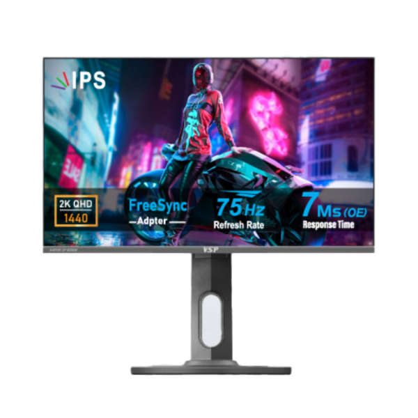 Màn Hình Gaming VSP VU241Q (23.8 Inch | QHD | IPS | OLED | 75Hz | 7ms | USB Type-C)