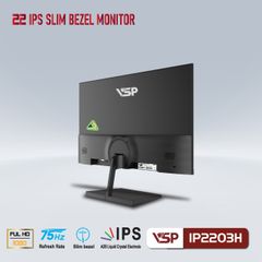 Màn hình VSP IP2203H (21.45 INCH/FHD/IPS/75HZ/5MS/BLACK)