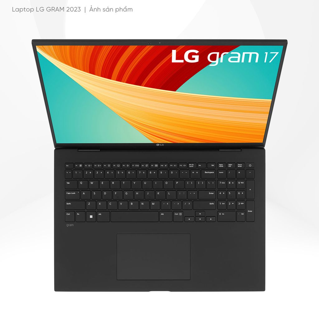 Laptop LG Gram 2023 17Z90R-G.AH78A5 (Core i7 1360P/ 16GB/ 1TB SSD/ Intel Iris Xe Graphics/ 17.0inch WQXGA/ Windows 11 Home/ Black)