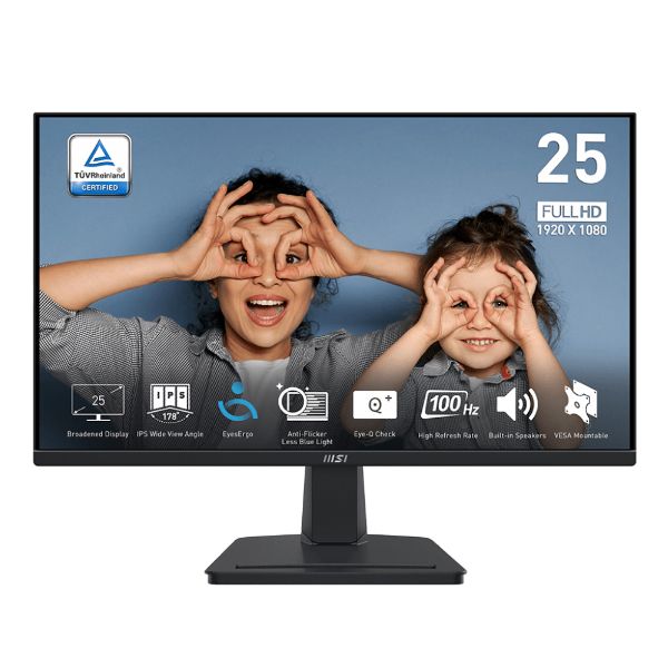 Màn Hình MSI PRO MP251 (24.5 inch - IPS - FHD - 100Hz- 1ms - speaker)