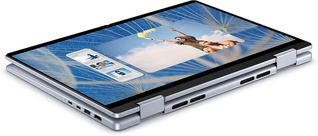 Laptop Dell Inspiron 7445 2 in 1 (AMD Ryzen 5 8640HS | 8GB | 512GB | 14 FHD+ Touch I Win 11 I Ice Blue)