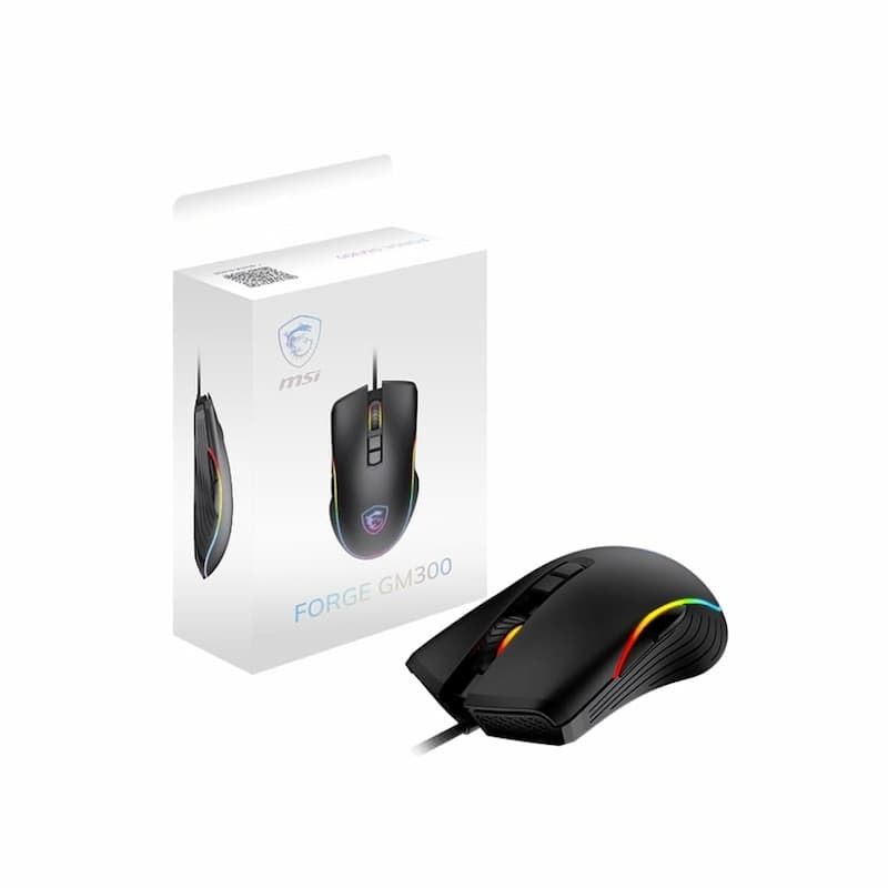 Chuột gaming có dây MSI FORGE GM300 (màu đen)