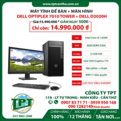 Máy tính để bàn  Dell OptiPlex Tower 7010 + LCD 19.5