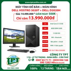 Máy tính để bàn Dell Vostro 3020T (71031596) + Màn hình 19.5