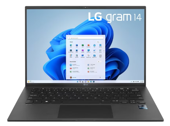 Laptop LG Gram 2023 14ZD90R-G.AX52A5 (Core i5 1340P/ 8GB/ 256GB SSD/ Intel Iris Xe Graphics/ 14.0inch WUXGA/ NoOS/ Black)