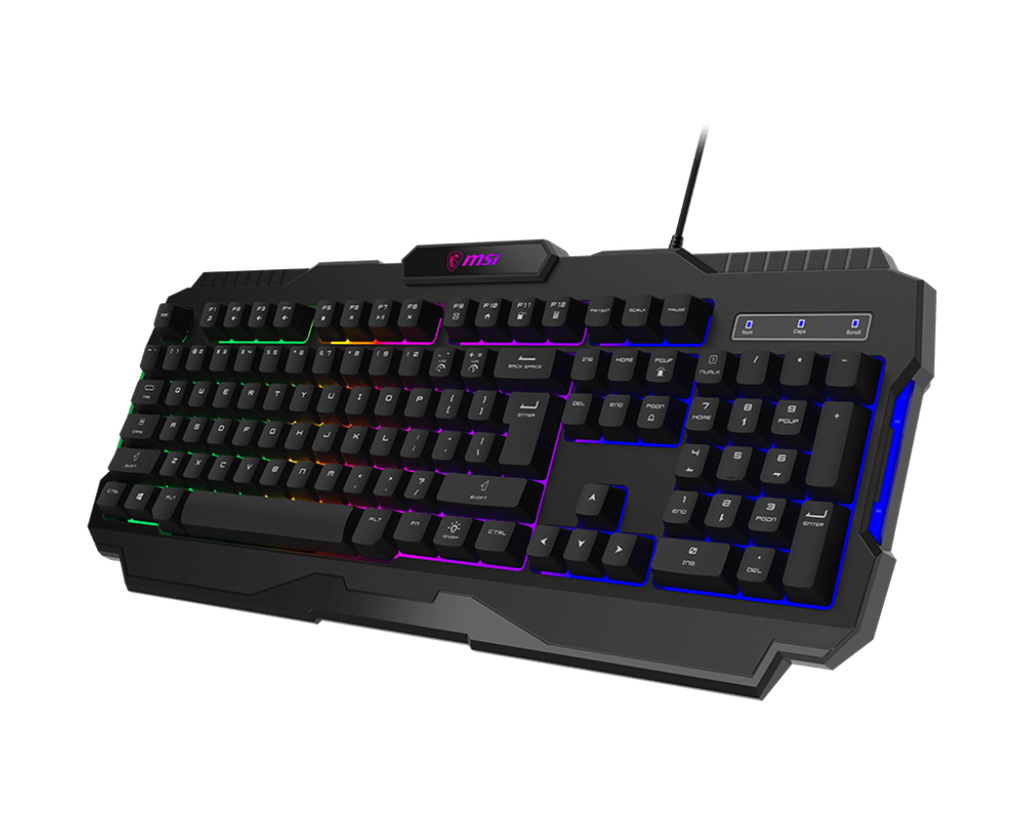 Bàn phím cơ gaming MSI FORGE GK100 (màu đen)