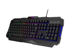 Bàn phím cơ gaming MSI FORGE GK100 (màu đen)