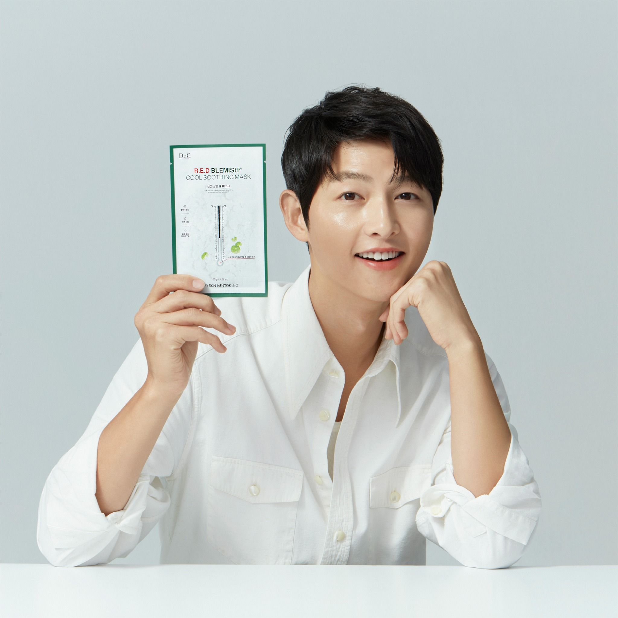  Dr.G Mặt nạ giấy R.E.D Blemish Cool Soothing Mask 30g 
