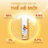  Kem chống nắng phổ rộng Riemann P20 Sensitive Face SPF 50+ PA ++++ dành cho da nhạy cảm 50g 