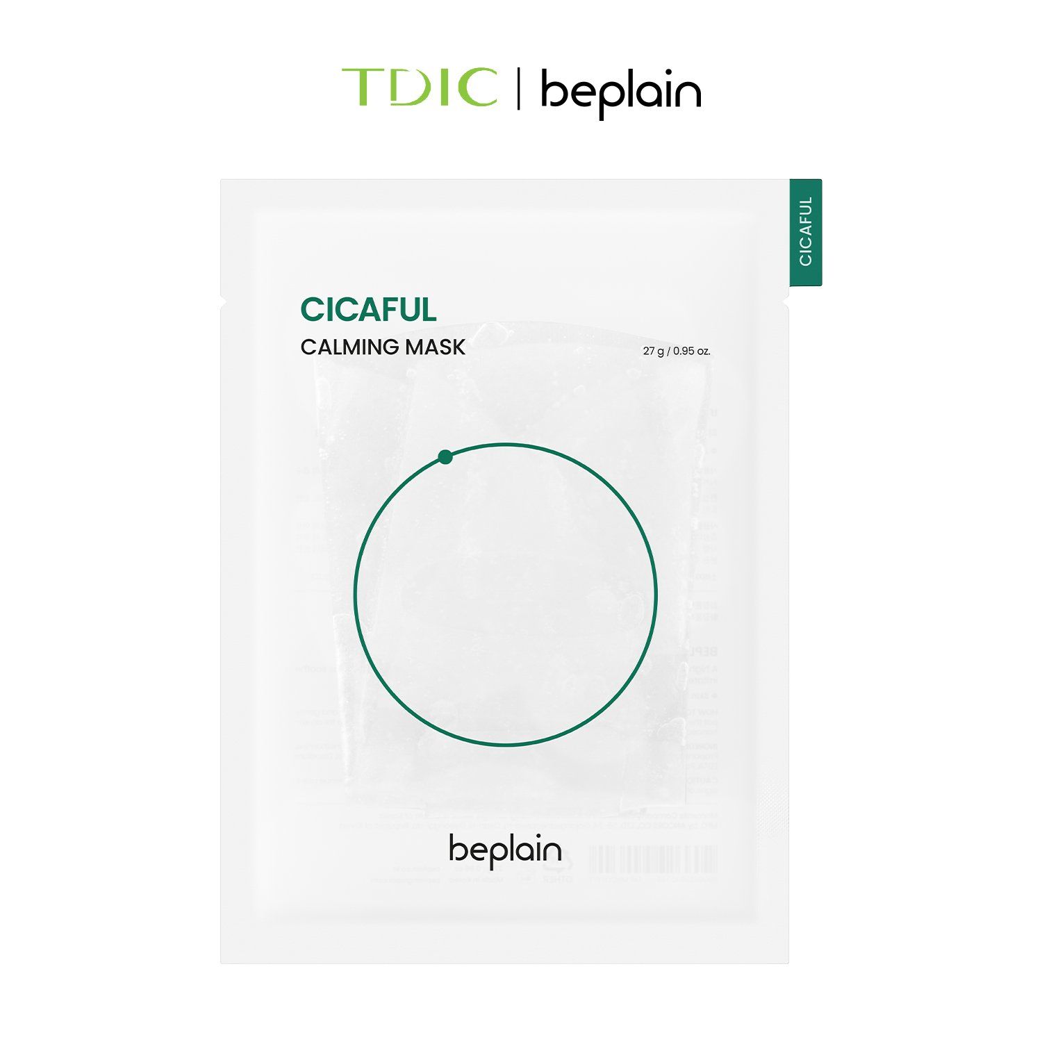  Mặt Nạ Dưỡng Âm Và Làm Dịu Da BEPLAIN Cicaful Calming Mask 27g 