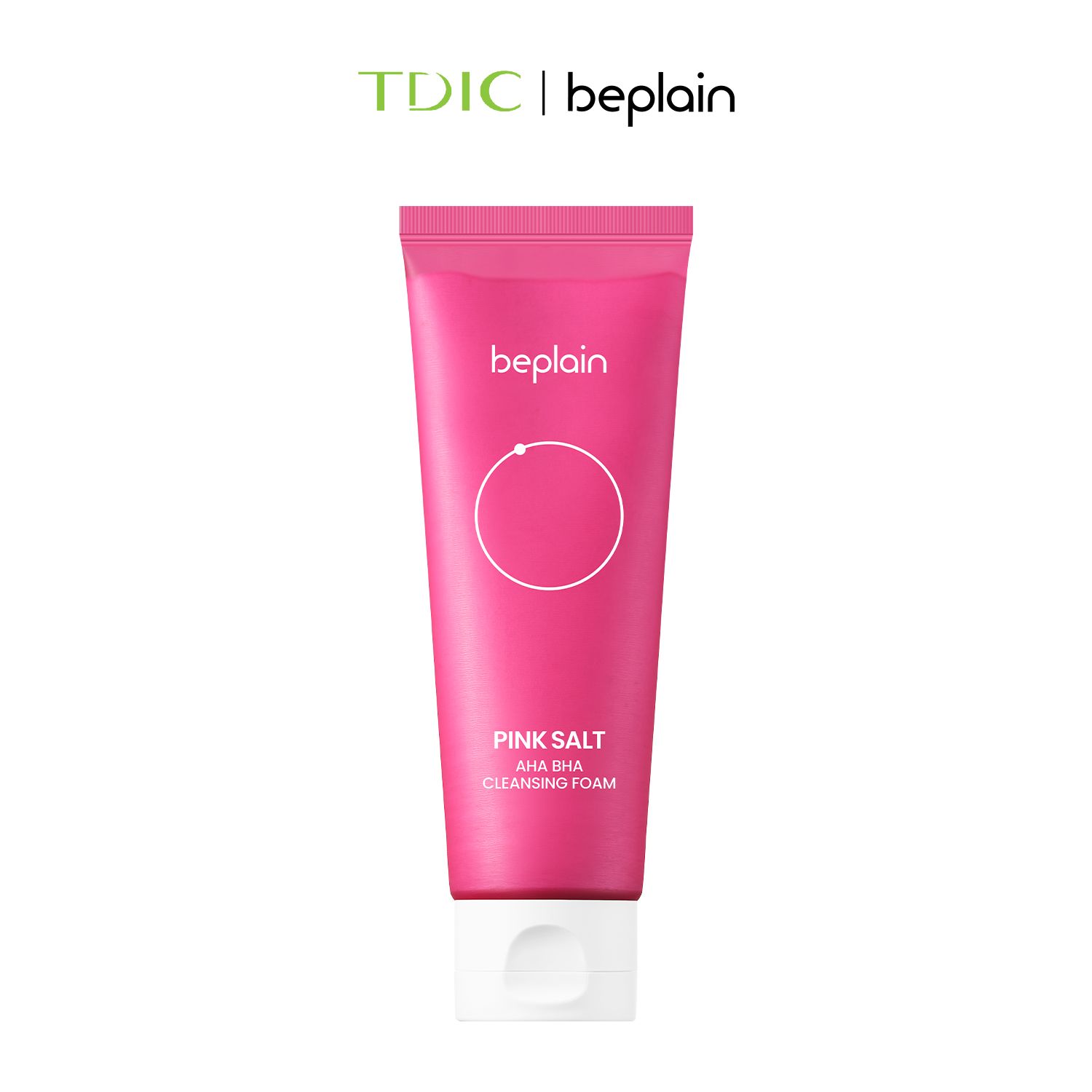  Sữa Rửa Mặt BEPLAIN Sạch Sâu Ngừa Mụn Pink Salt AHA BHA Cleansing Foam 120ml 