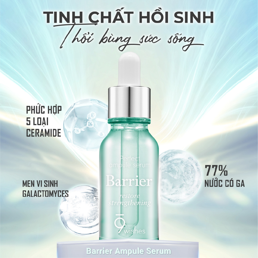  9 Wishes Tinh chất Barrier Ampule Serum 25ml 