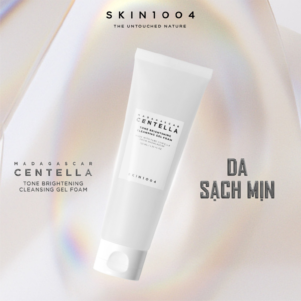  Sữa rửa mặt SKIN1004 Madagascar Centella Tone Brightening Cleansing Gel Foam 125ml 