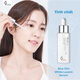  9 Wishes Tinh chất Rice 72% White Lucent Serum 50ml 