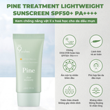  9 Wishes Kem chống nắng Pine Treatment Sunscreen SPF50+ PA++++ 50ml 
