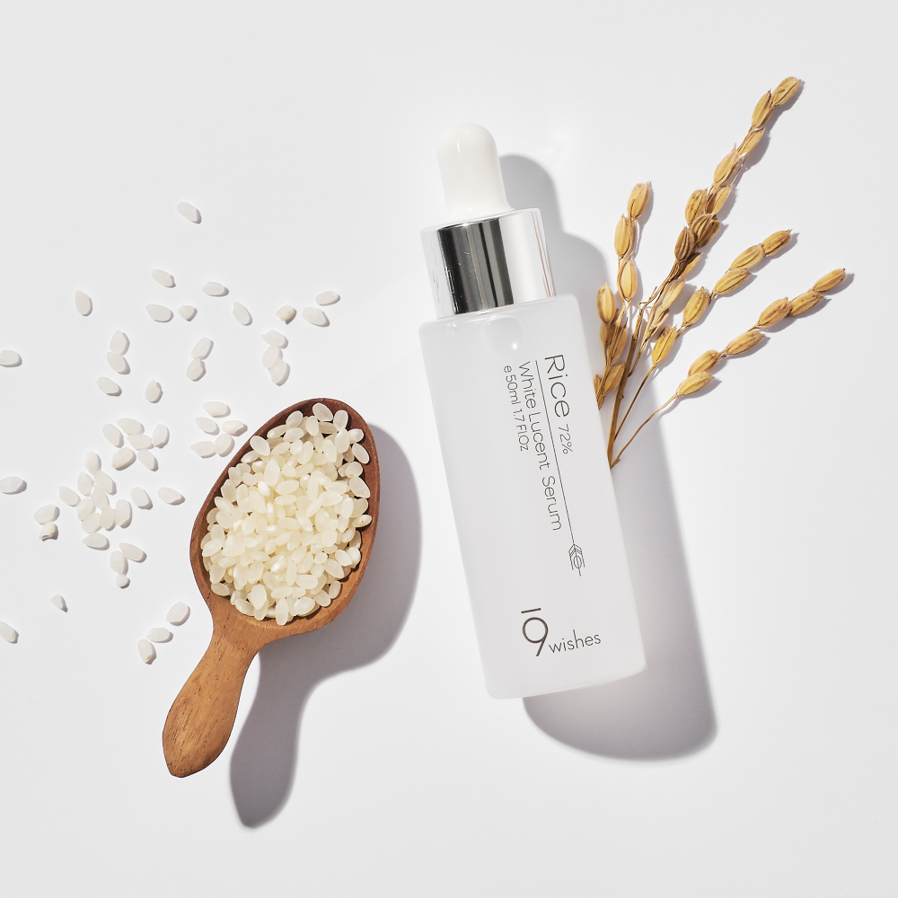  9 Wishes Tinh chất Rice 72% White Lucent Serum 50ml 