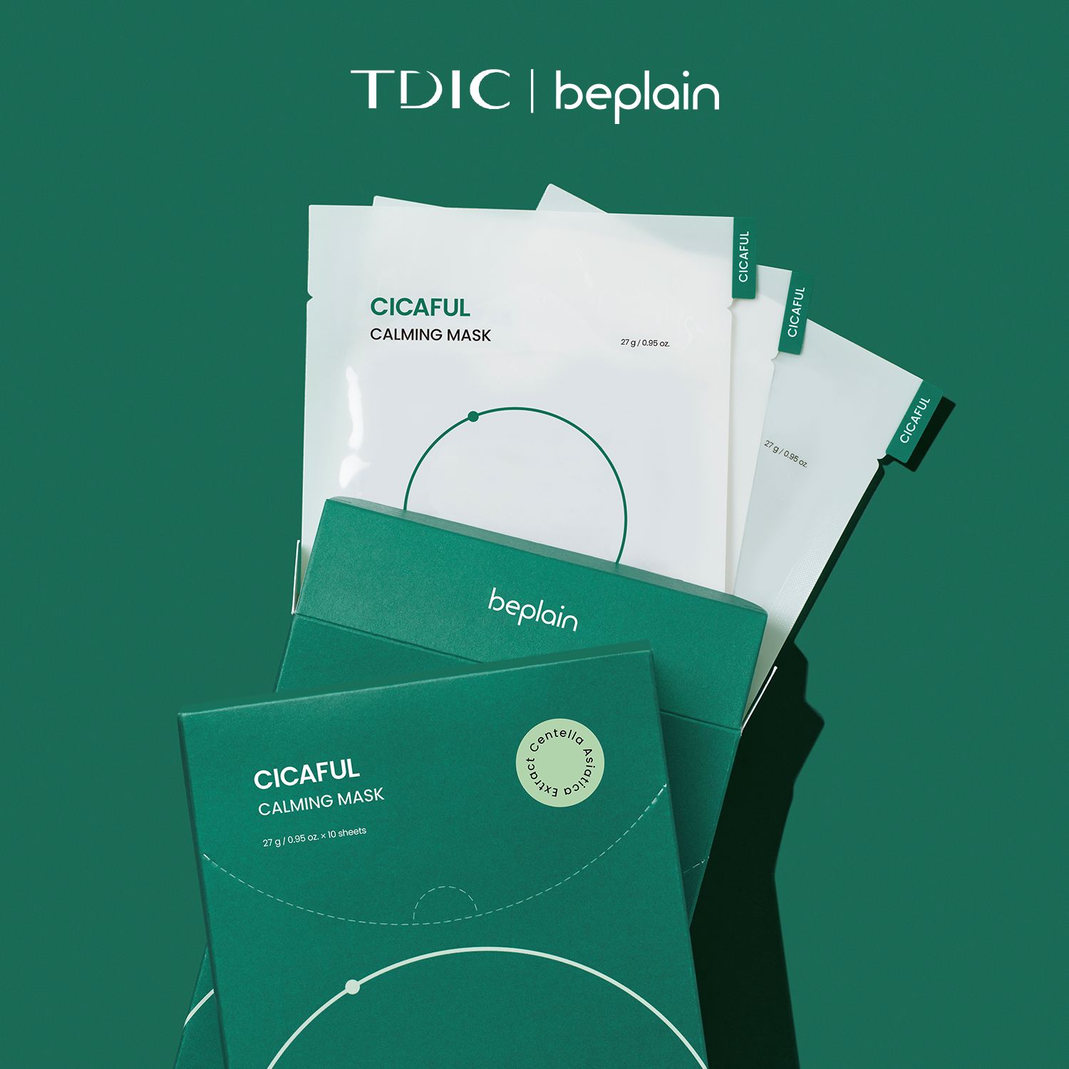  Mặt Nạ Dưỡng Âm Và Làm Dịu Da BEPLAIN Cicaful Calming Mask 27g 