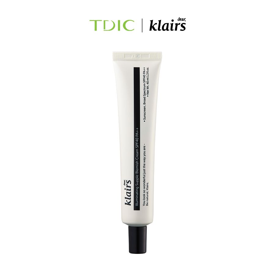  Dear, Klairs Kem nền Illuminating Supple Blemish Cream 40ml 