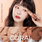  Nature Republic Bảng phấn mắt Daily Basic Palette (màu 04 Coral) 2.6g 