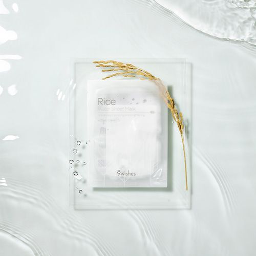  9 Wishes Mặt nạ giấy Rice Water Sheet Mask 25ml 
