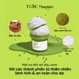  Mặt Nạ Đất Sét Sạch Sâu, Giảm Mụn Đầu Đen BEPLAIN Mung Bean Pore Clay Mask 120ml 