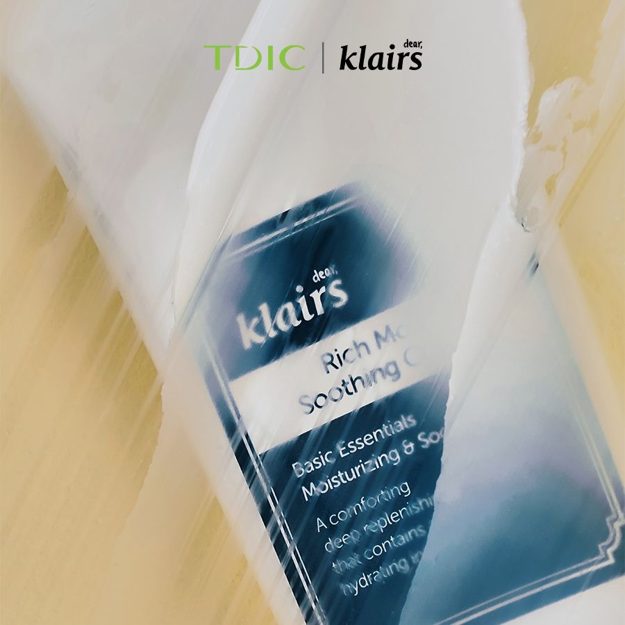  Dear, Klairs Kem dưỡng ẩm Rich Moist Soothing Cream 80ml 