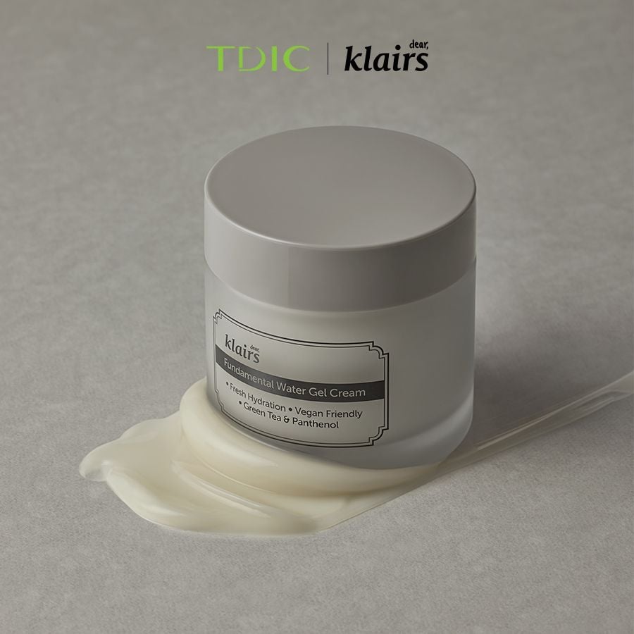  Dear, Klairs Kem dưỡng ẩm Fundamental Water Gel Cream 70g 