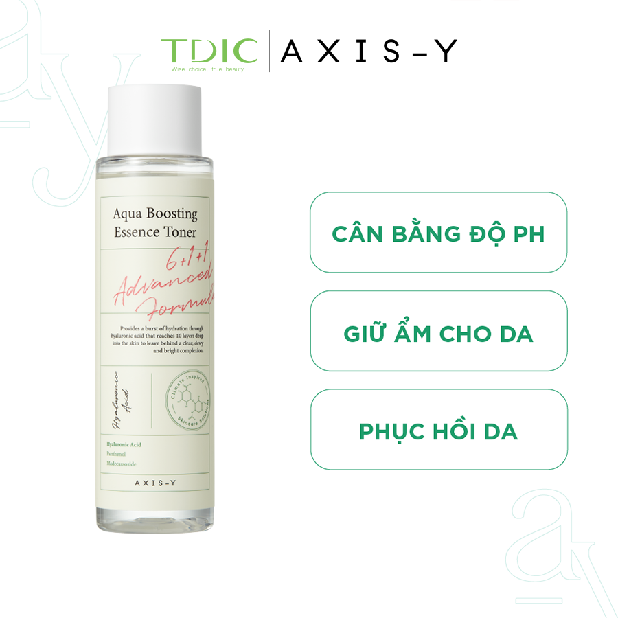  AXIS-Y Nước hoa hồng Aqua Boosting Essence Toner 150ml 