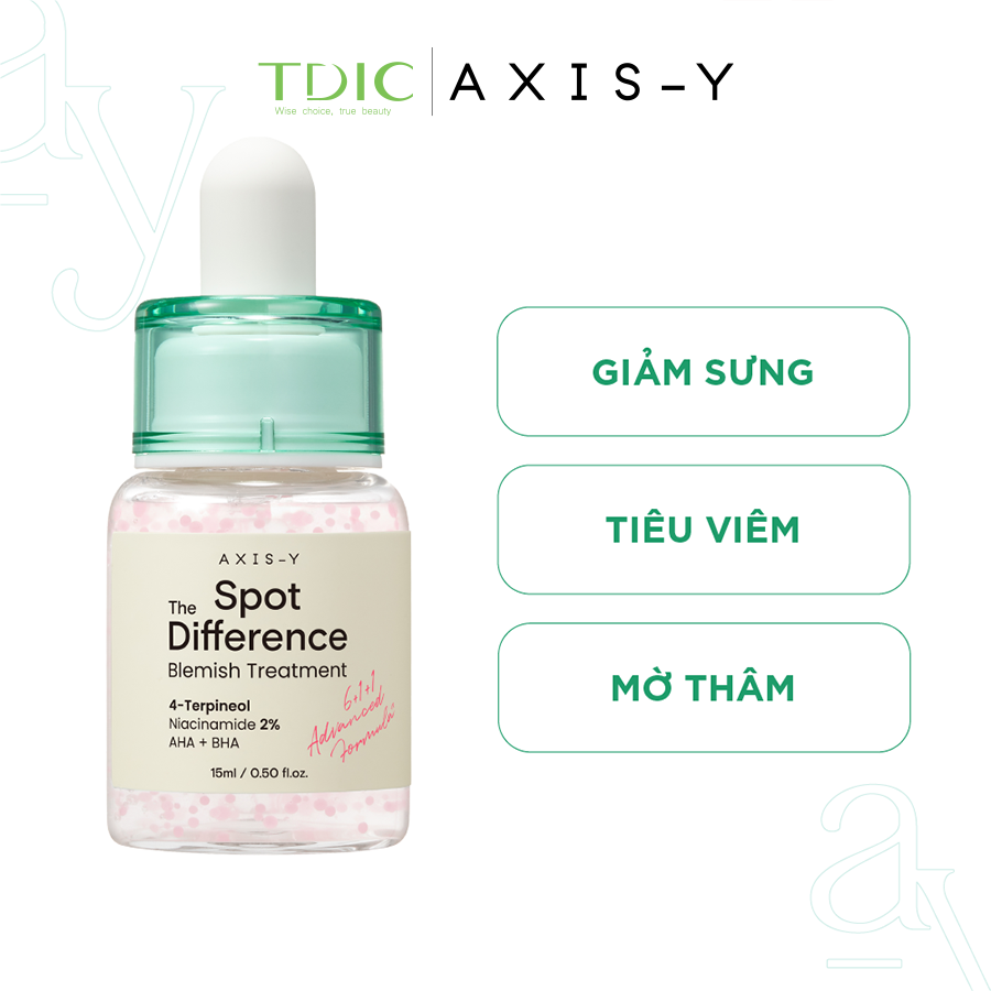  Axis-Y Tinh chất Spot The Difference Blemish Treatment 15ml 