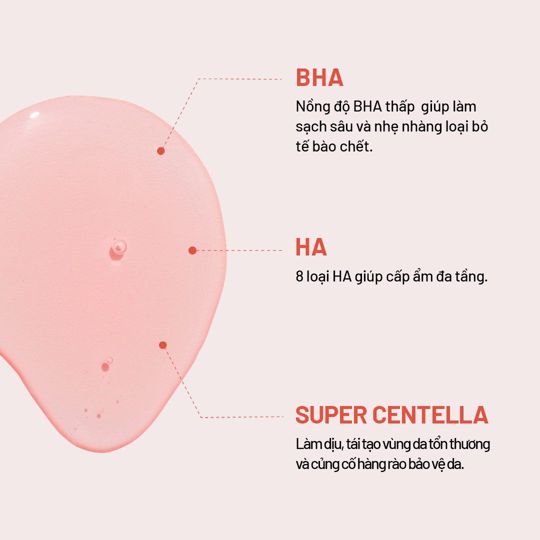  Nacific Nước hoa hồng Origin Red Salicylic Acid Toner 150ml 