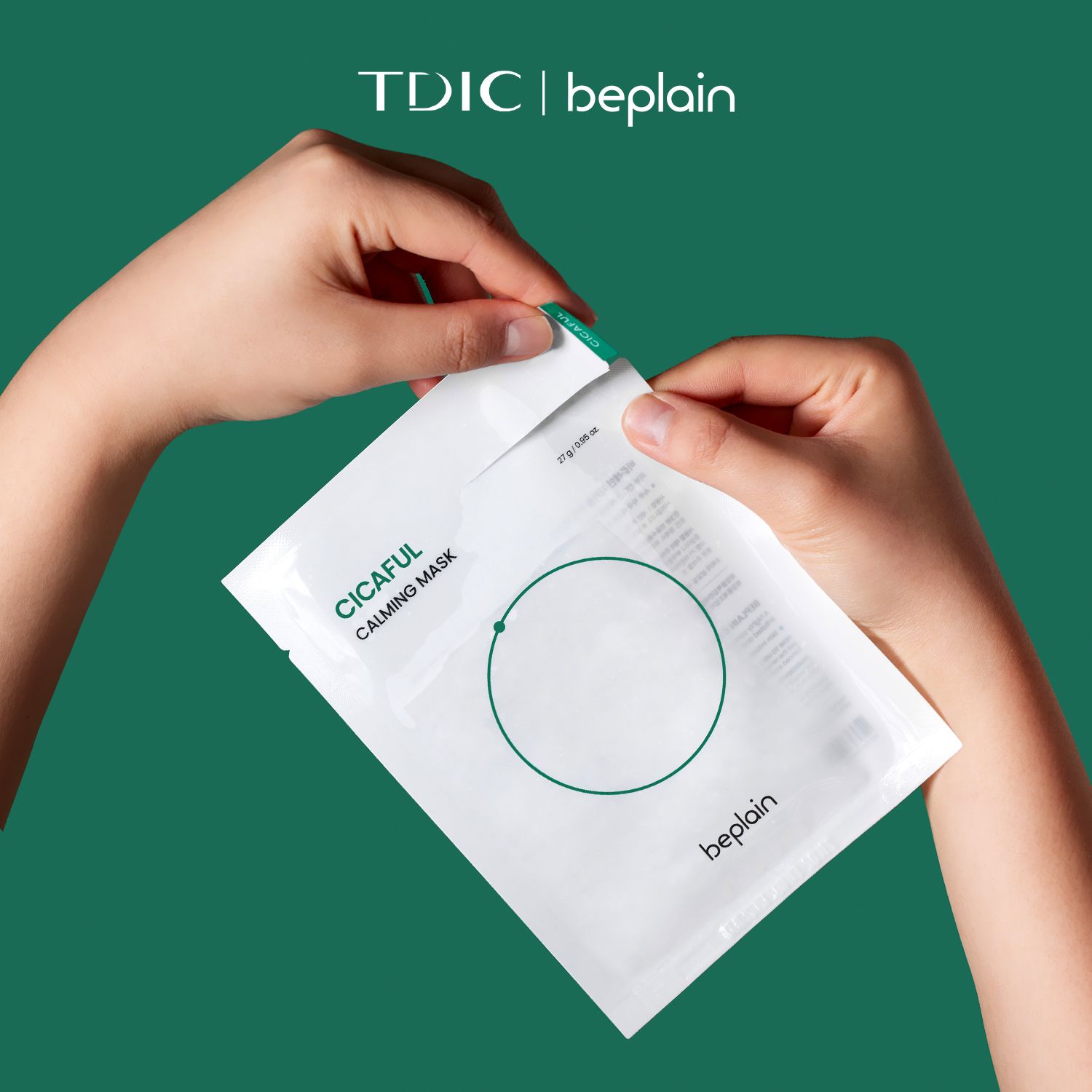  Mặt Nạ Dưỡng Âm Và Làm Dịu Da BEPLAIN Cicaful Calming Mask 27g 