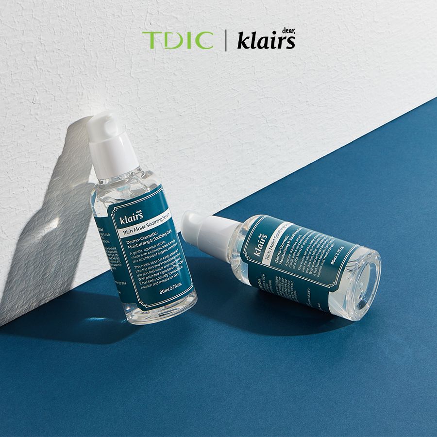  Dear, Klairs Tinh chất dưỡng da Rich Moist Soothing Serum 80ml 