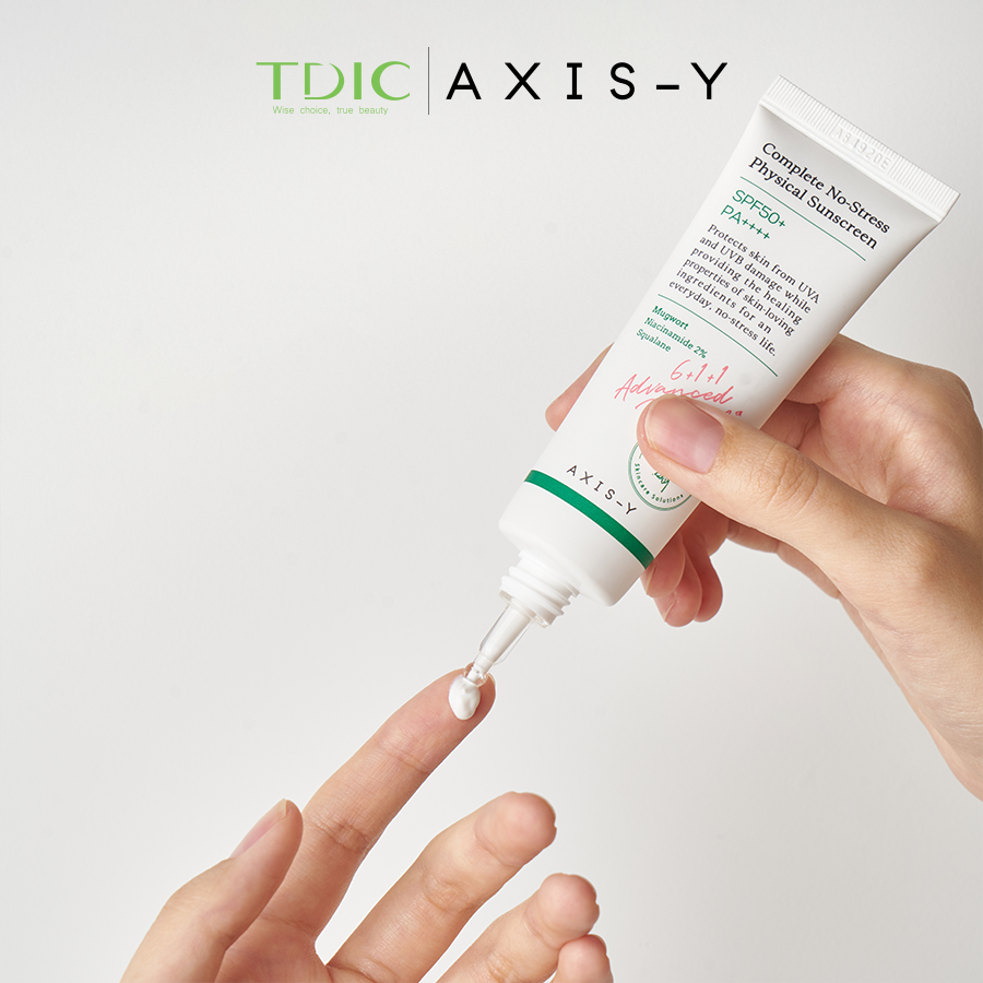  AXIS-Y Kem chống nắng Complete No-Stress Physical Sunscreen 50ml 