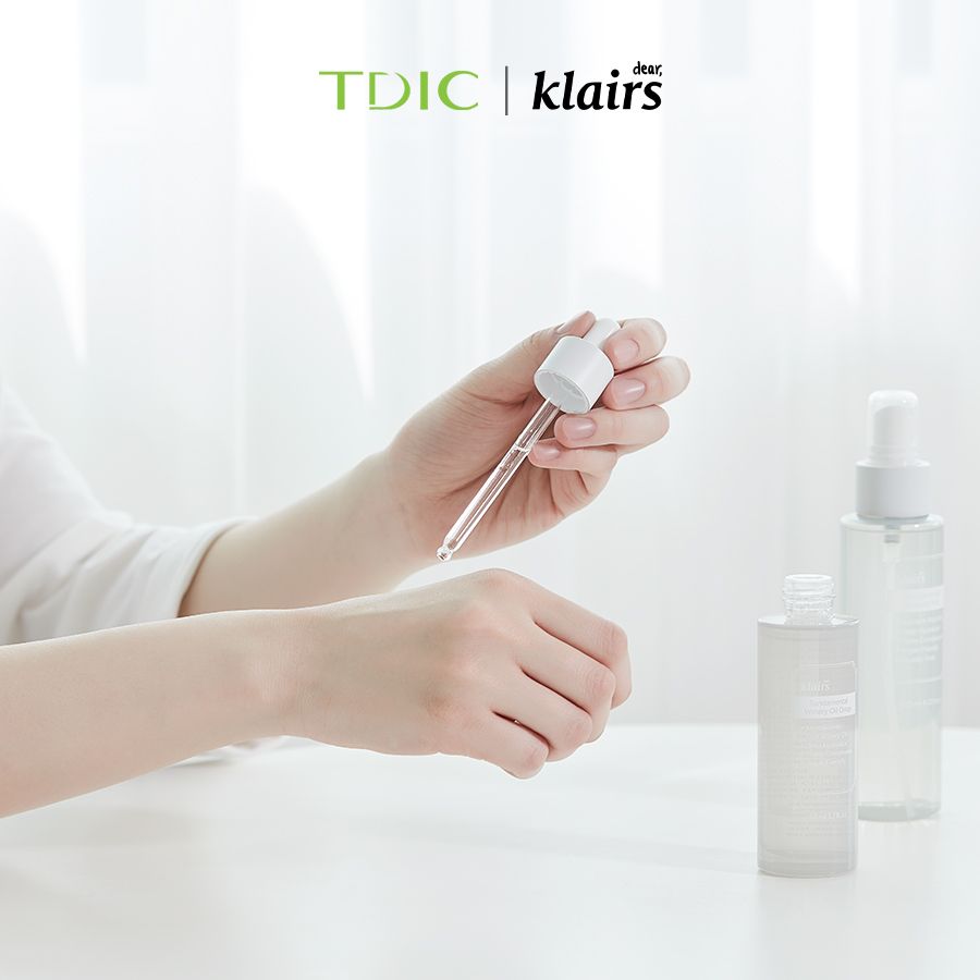  Dear, Klairs Tinh chất dưỡng ẩm Fundamental Watery Oil Drop 50ml 