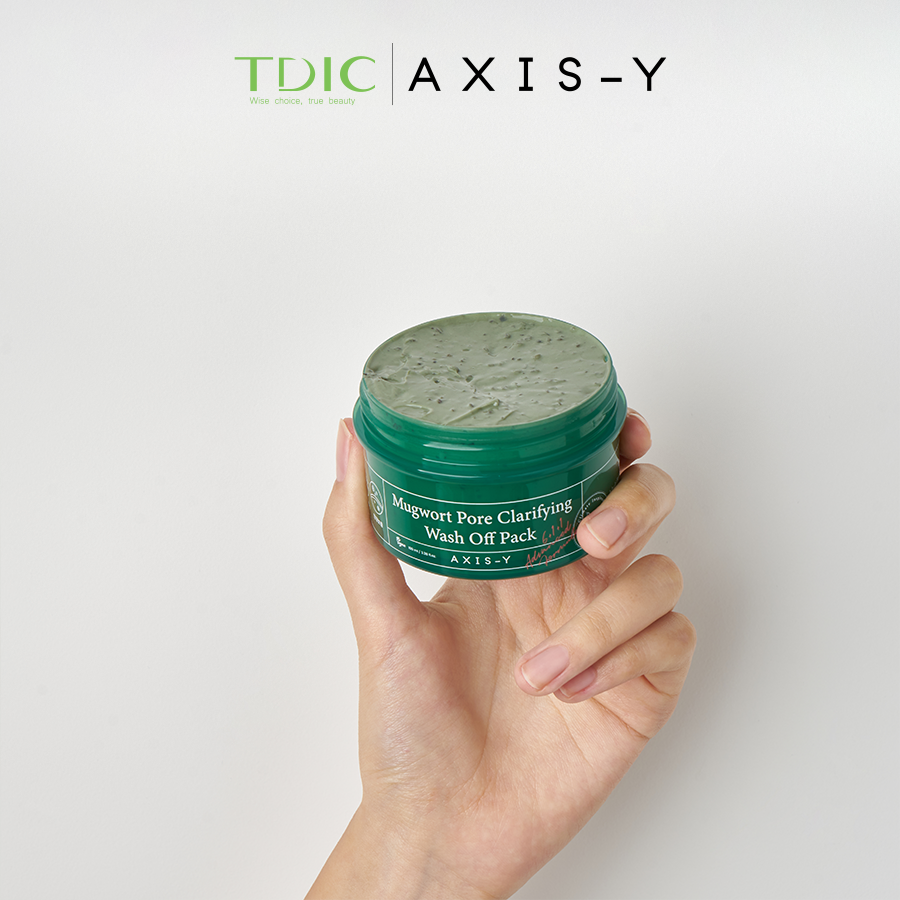  Axis-Y Mặt nạ dưỡng da Mugwort Pore Clarifying Wash Off Pack 100ml 