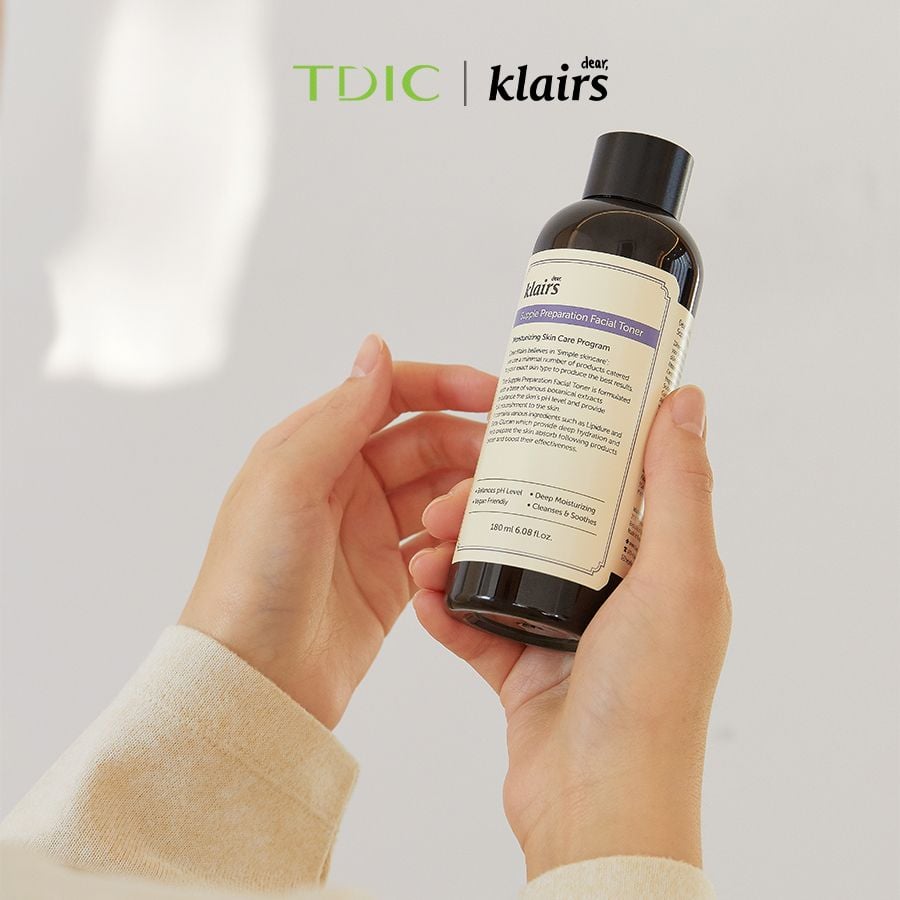  Dear, Klairs Nước hoa hồng Supple Preparation Facial Toner 180ml 