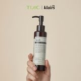  Dear, Klairs Dầu tẩy trang Gentle Black Deep Cleansing Oil 150ml 