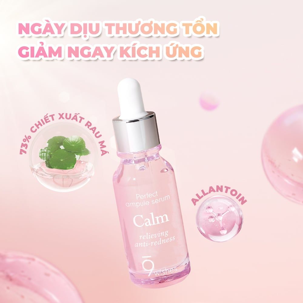  9 Wishes Tinh chất Calm Ampule Serum 25 ml 